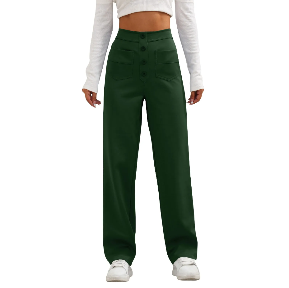 Casual Straight Fit Pants