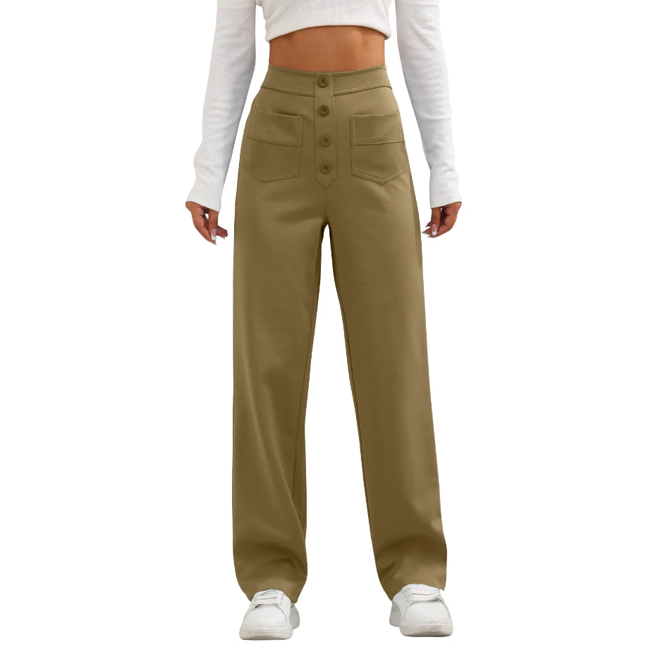 Casual Straight Fit Pants