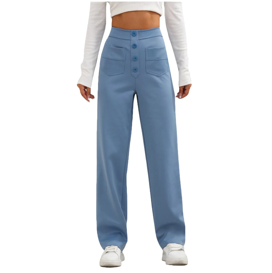 Casual Straight Fit Pants