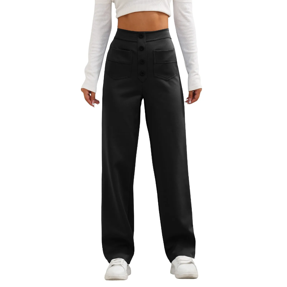 Casual Straight Fit Pants